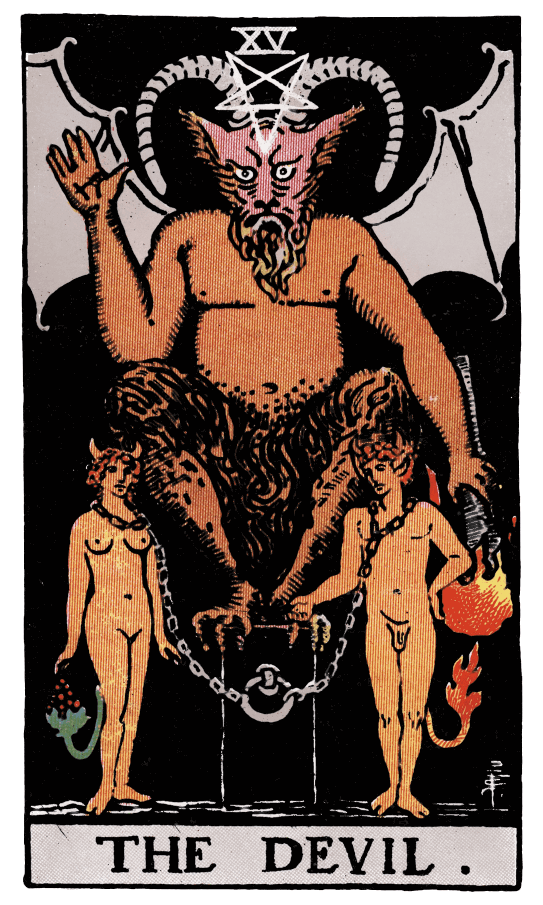 Дьявол tarot card thumbnail