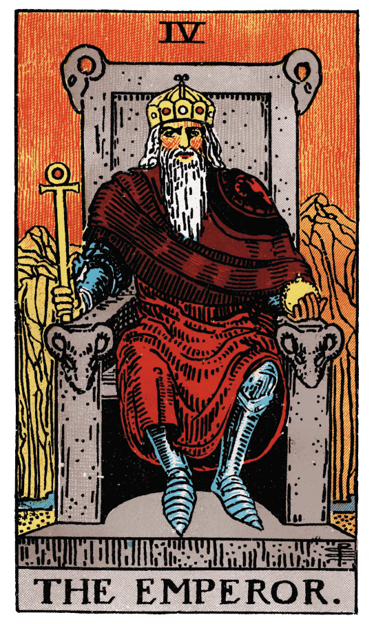 Император tarot card thumbnail