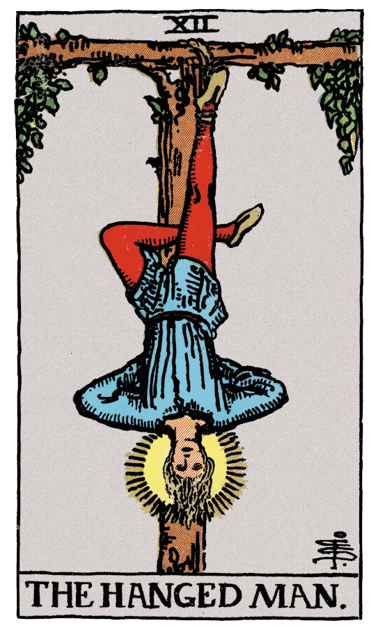 Повешенный tarot card thumbnail