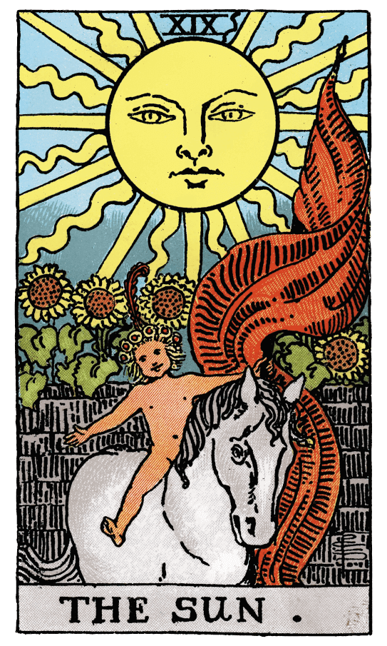 Солнце tarot card thumbnail