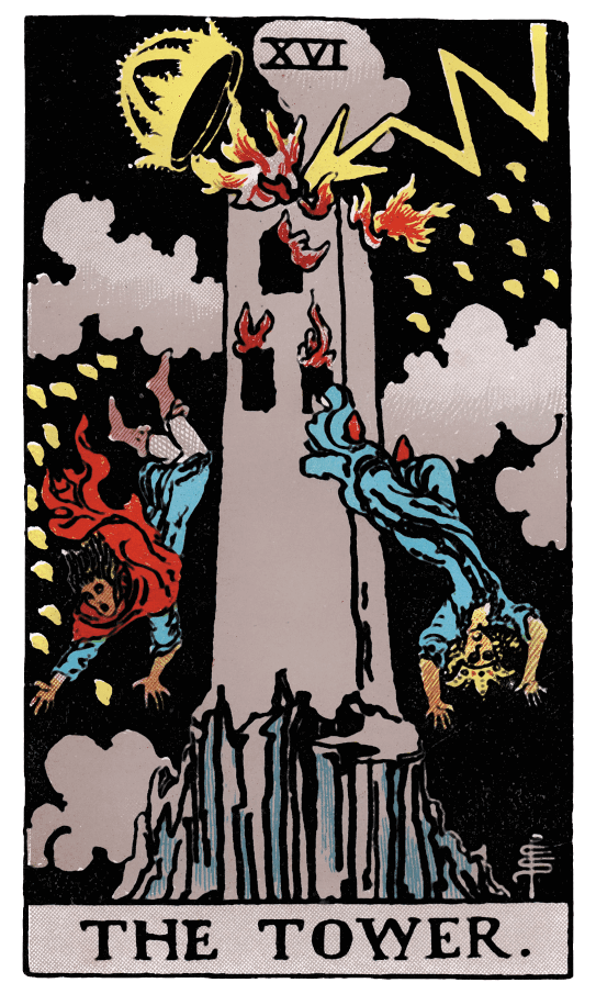 Башня tarot card thumbnail