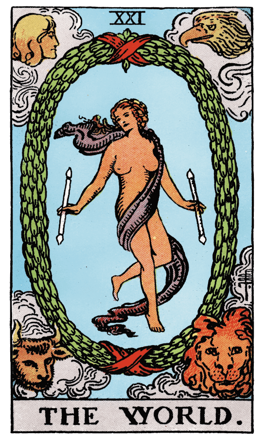 Мир tarot card thumbnail